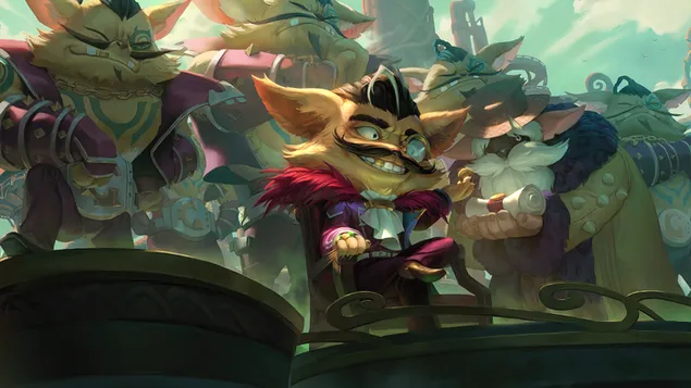 Taustakuva Arena "Kingpin" (Legends of Runeterra) - League of Legends (LOL) 4K