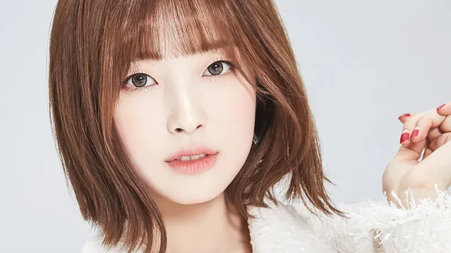 '오마이걸'(K팝 밴드)의 '논스톱' 뮤직비디오 촬영 [2020]의 아린 4K 배경화면