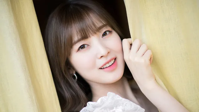 '오마이걸' '논스톱' 뮤직비디오 촬영 중인 아린 [2020] [K팝 밴드] 4K 배경화면