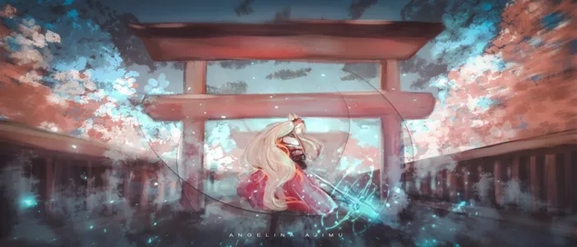 Arknights - Angelina 2K sfond