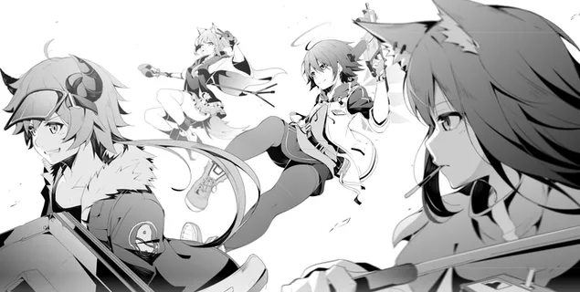 Tapeta Mobilní hra Arknights 5 6K