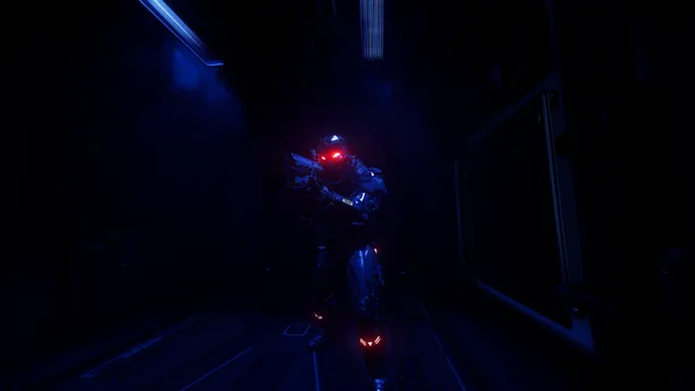 Pansar redo att attackera, stjärnmedborgare 4K bakgrund