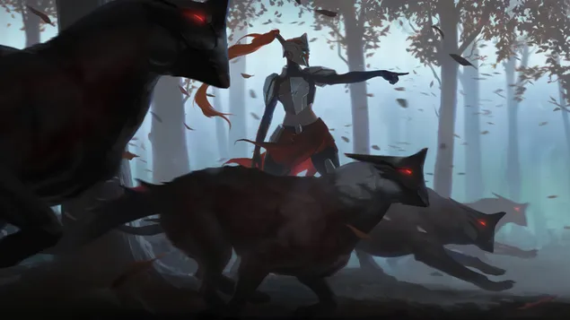 Ταπετσαρία 'Arrel' The Tracker (Legends of Runeterra) - League of Legends (LOL) 4K