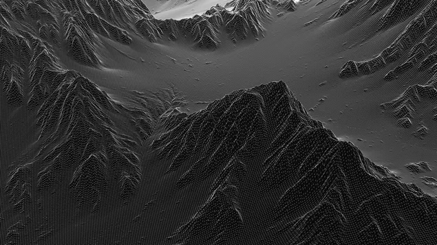 Artistic - black mountain HD wallpaper download