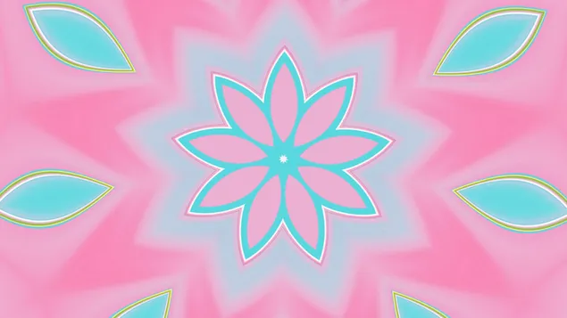 Artistieke bloem #4 HD achtergrond