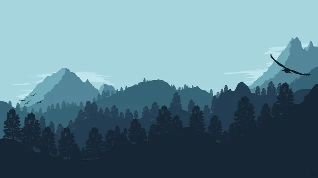 Artistic Mountain Landscape download