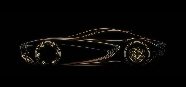 Taustakuva Taiteellinen urheiluauto HD