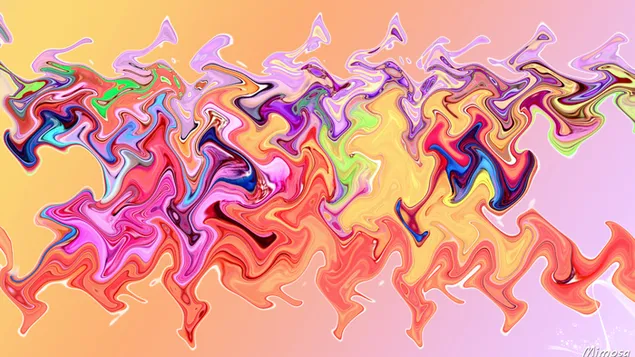 Valuri artistice #2 HD imagine de fundal