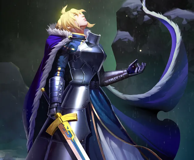 Hình nền Artoria Pendragon 3d Art 2K