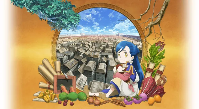 Ascendance of a Bookwarm - Myne 2K טפט