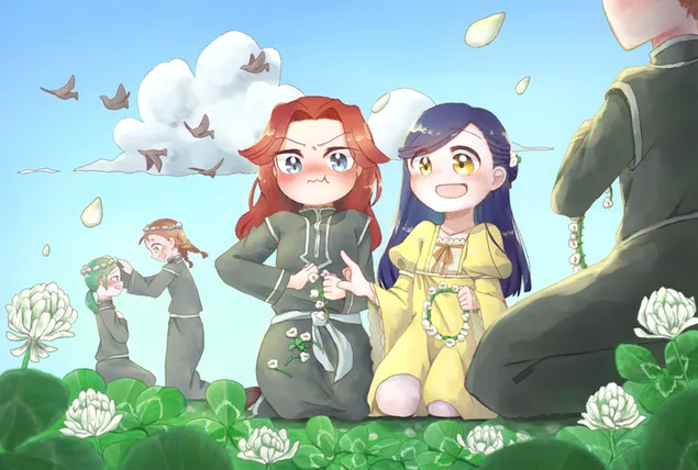 עלייתה של תולעת ספרים - Myne HD טפט