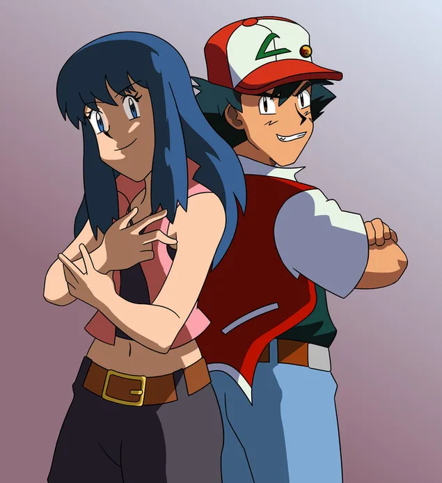 pepeo i zora zauzimaju samouvjerenu pozu okrenutu ledima uz leda preuzmi