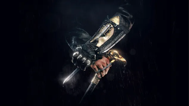 Assasin's Creed wapens minimalistisch