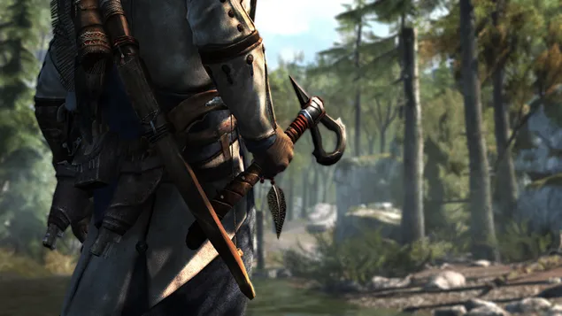 Assassin's Creed 3 - Assassin with weapon