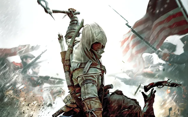 Assassin's Creed 3 - Ninja en batalla