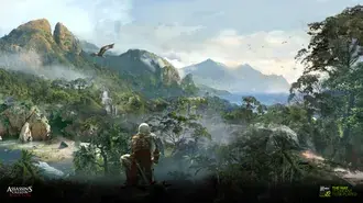 Tapeta Assassin's Creed 4 Black Flag - Ninja v lese 4K