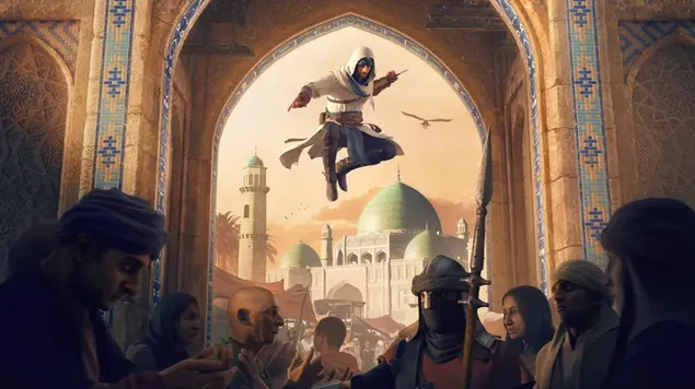 Assassin's Creed Mirage 2023 8K wallpaper
