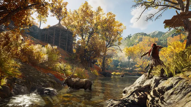Assassin's Creed Odyssey - Boogschutter jacht op elanden