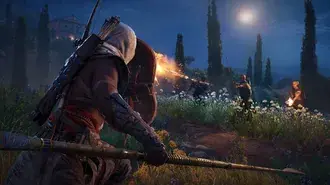 Assassin's Creed Origins - Assassin em missão 4K papel de parede