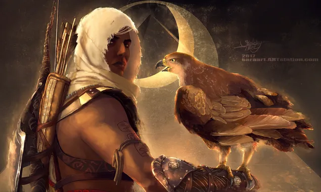 Assassin's Creed Origins - Bayek en Senu