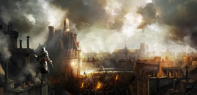 Assassin's Creed Unity - bangunan Paris unduhan