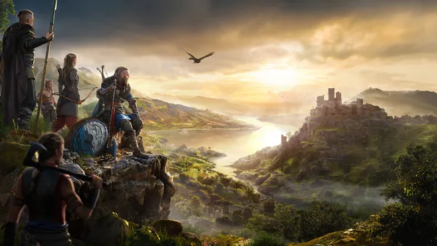 Assassin's creed valhalla eivor viking clan art download