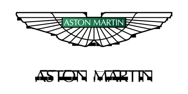 Aston Martin-Logo 4K Hintergrundbild