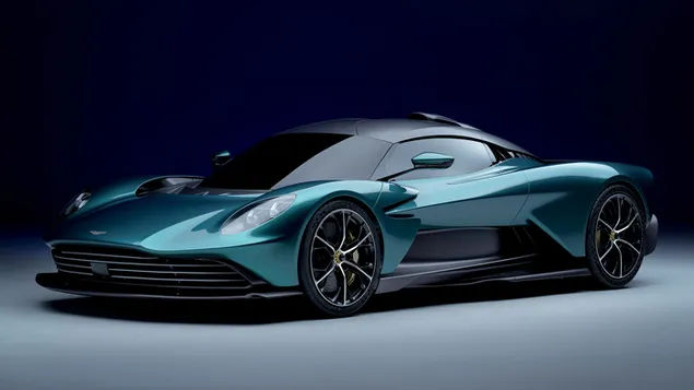 Aston Martin Valhalla 2022 set forfra og fra siden 4K tapet