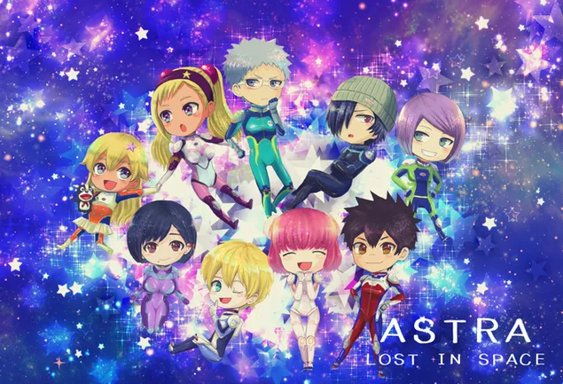 Astra Lost in Space - Chibi HD bakgrunn