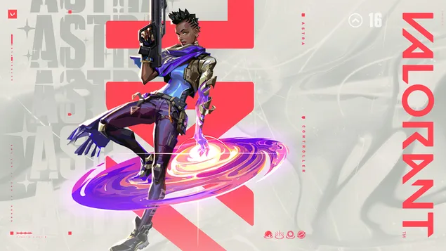 Astra - Valorant (Gra wideo o zamieszkach) 4K tapeta