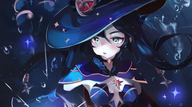 占星家'Mona Megistus' | Genshin Impact（動漫電子遊戲） 4K 壁紙