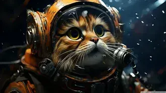 astronaut roztomila kocka stahnout