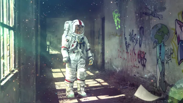 astronaut in the corridor download