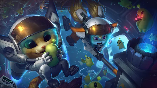 Astronaut 'Poppy' Splash Art - League of Legends (LOL) download