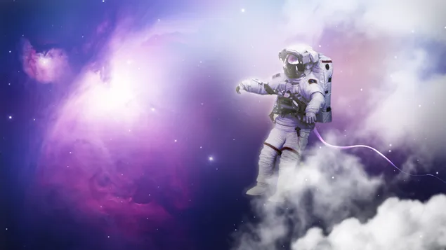 Astronaut ruimte en universum