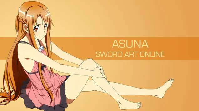 Asuna, Sword Art en línea 4K fondo de pantalla