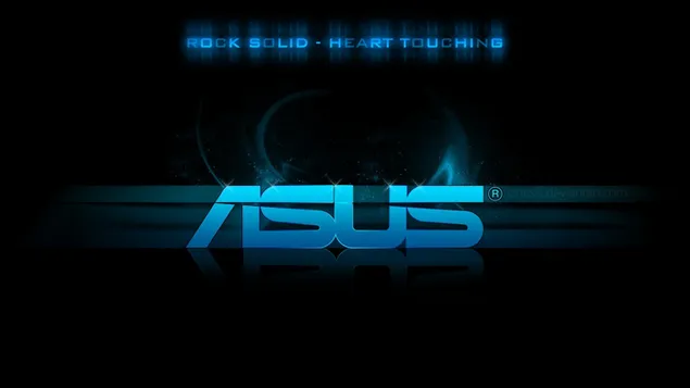 Asus Rock Solid - Hartverwarmend HD achtergrond