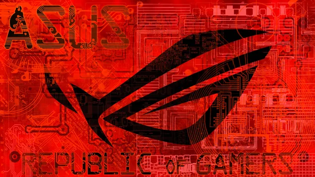 Asus ROG（ゲーマーズ共和国）-Asus Red Circuit LOGO