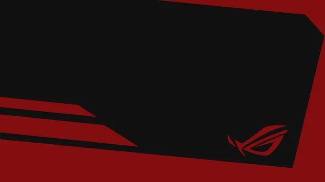 Asus rog 赤と黒 4K 壁紙