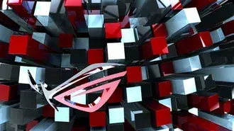 asus rog (republic of gamers) - logo asus 3d blox stahnout
