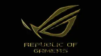 Tapeta Asus ROG (Republic of Gamers) - Asus 3D Brass Gold LOGO 4K