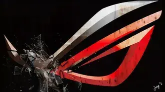 Tapeta Asus ROG (Republic of Gamers) - Asus 3D Metal LOGO 4K