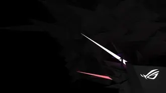Tapeta Asus ROG (Republic of Gamers) - LOGO Asus Dark Minimal White 4K