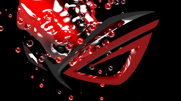 Asus ROG (Republic of Gamers) - Blood Red-logo