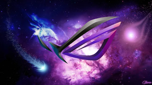 Asus ROG（Republic of Gamers）：Galaxy Logo