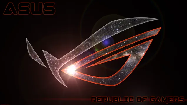 Asus ROG (Republic of Gamers) - LOGOTIPO oscuro reluciente descargar