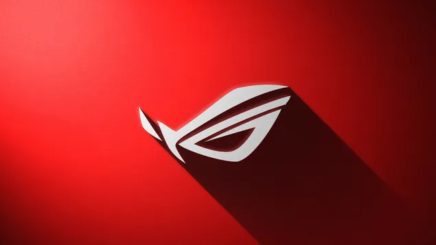 Asus ROG (Republic of Gamers) - Logotipo vectorial rojo 4K fondo de pantalla