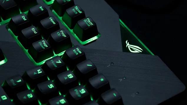 Asus ROG (Oyuncular Cumhuriyeti) - ROG Strix Flare Oyun Klavyesi 4K duvar kağıdı