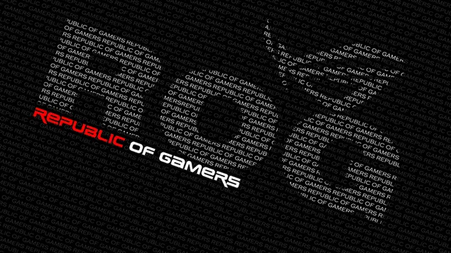 Asus ROG (Republic of Gamers) - ROG Text LOGO