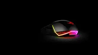 Tapeta Asus ROG (Republic of Gamers) – elegantní herní myš (Pugio) 4K